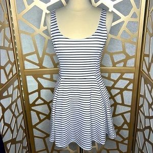 Striped‎ Sleeveless Dress